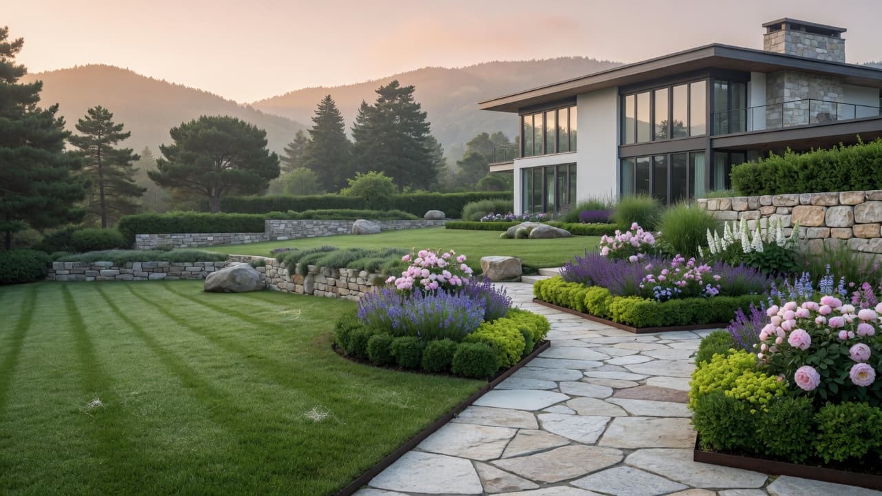 Jardin paysager professionnel en Suisse romande — Ariana Green